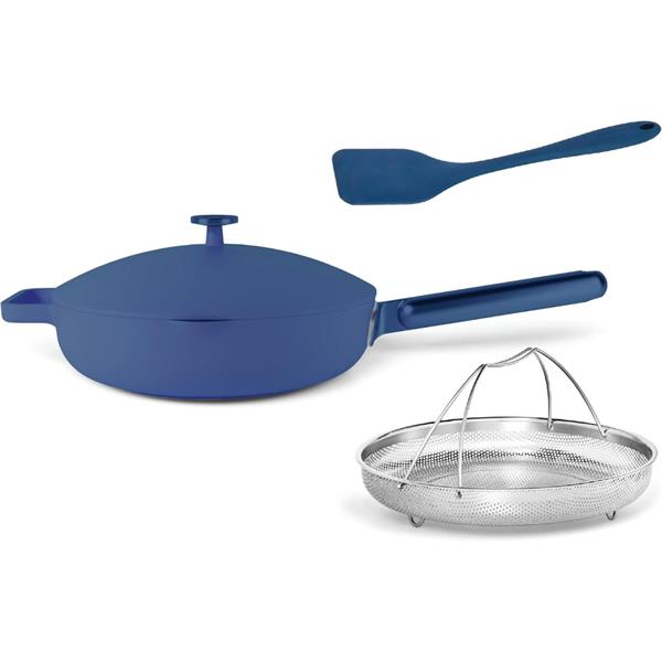 Nutricook One Pan 26cm Ceramic Non-Stick Induction Oven Safe Blue